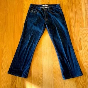 PRVCY Designer Men’s Straight Blue Jeans  Size 33 Gently Used
